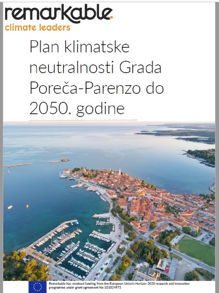 Poreč plan klimatske nautralnosti 2050