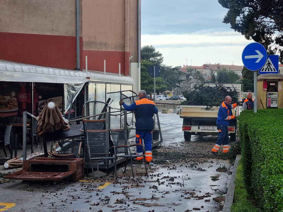 Poreč, intervencija, nevrijeme