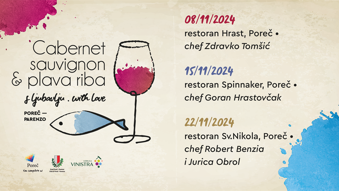 Cabernet Sauvignon i plava riba, s ljubavlju program