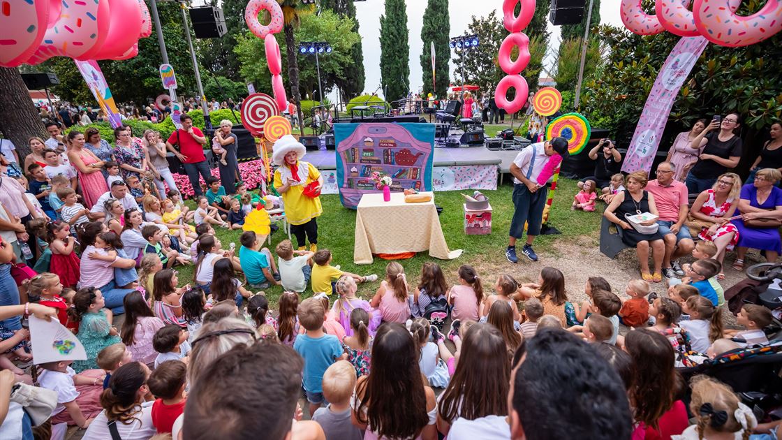 Gelato park Poreč, klaunovi