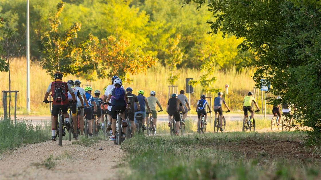 Bicicletta Rosa, biciklisti