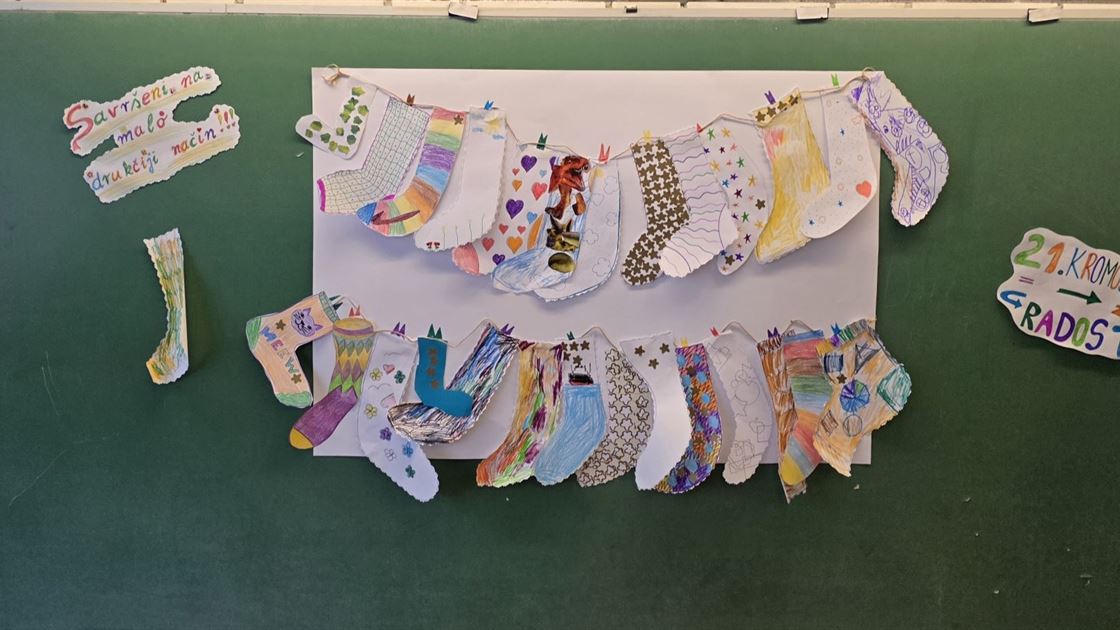 Dan osoba s Down sindromom Poreč 2025, čarape