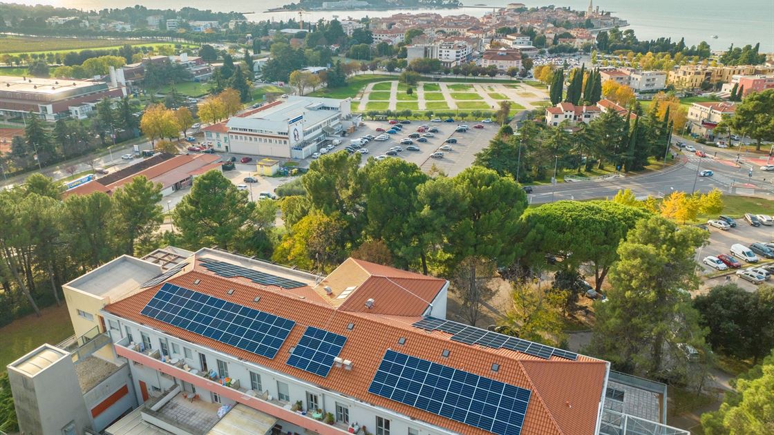 Dom za starije Poreč, fotonaponska elektrana