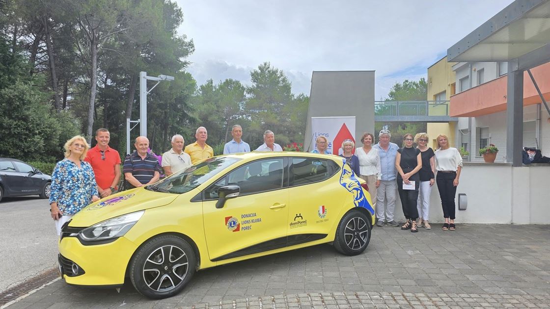Lions klub Poreč novo vozilo2