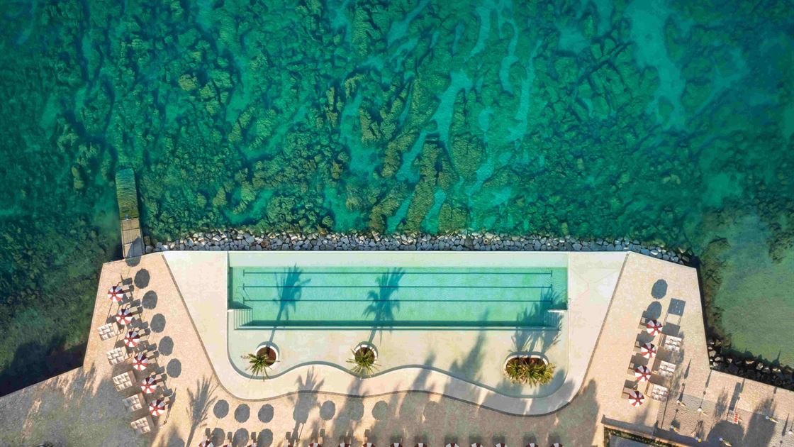 Pical Poreč, more, suncobrani, ljeto