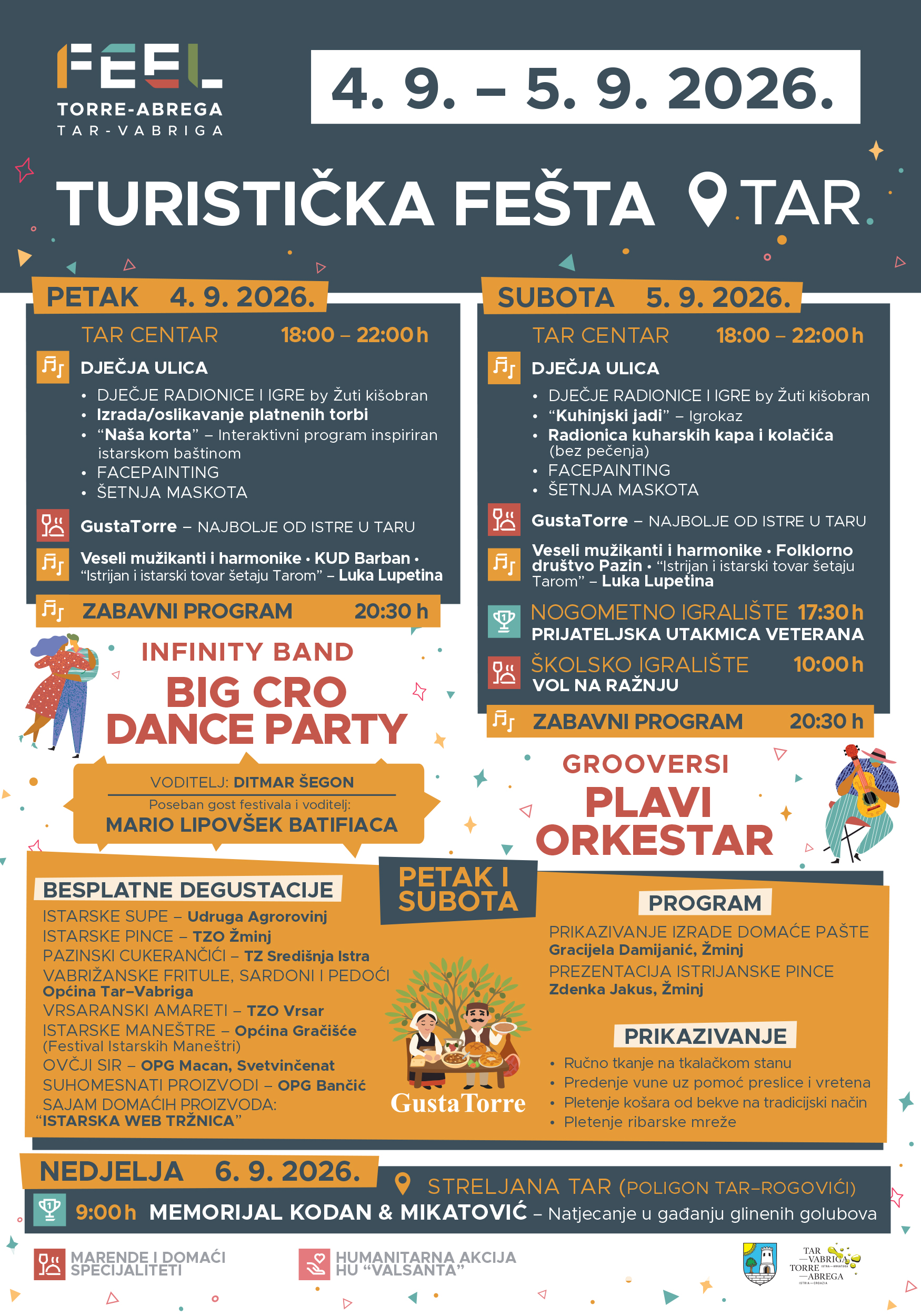 Gusta Torre program 2026