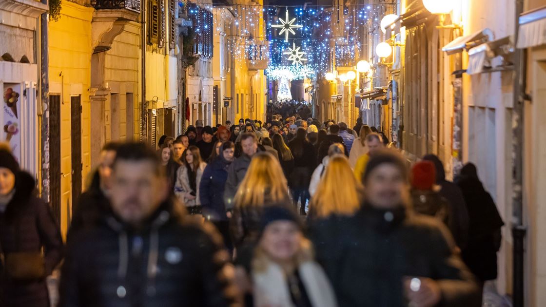 Poreč posjetitelji za blagdane 2025