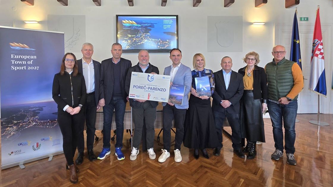 Poreč u konkurenciji za titulu Europski grad sporta 2027