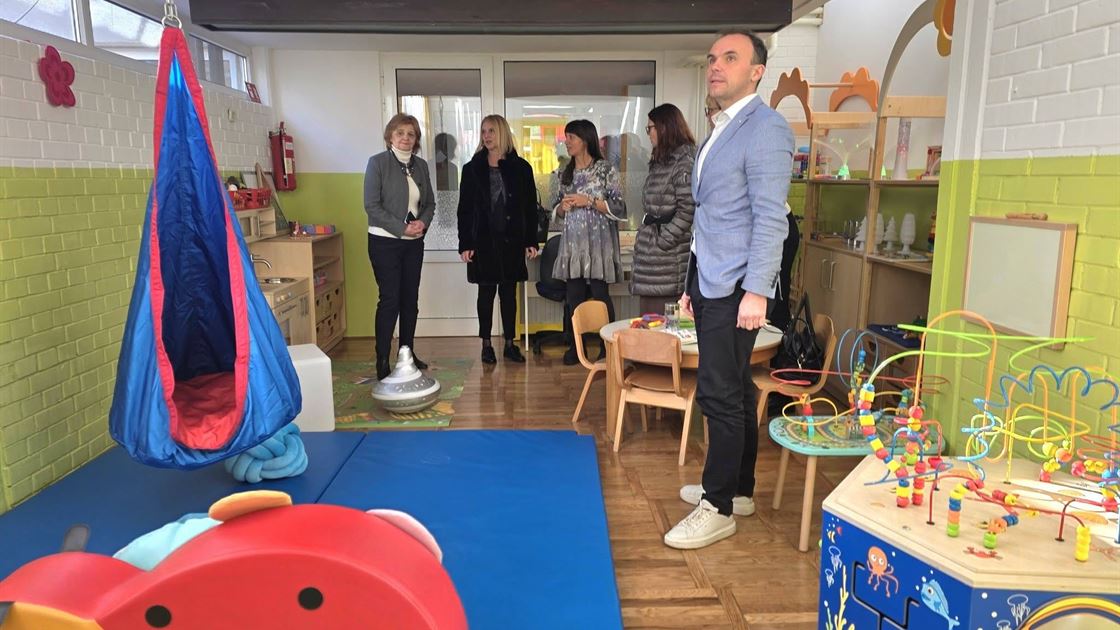 Snoezelen soba u vrtiću Poreč