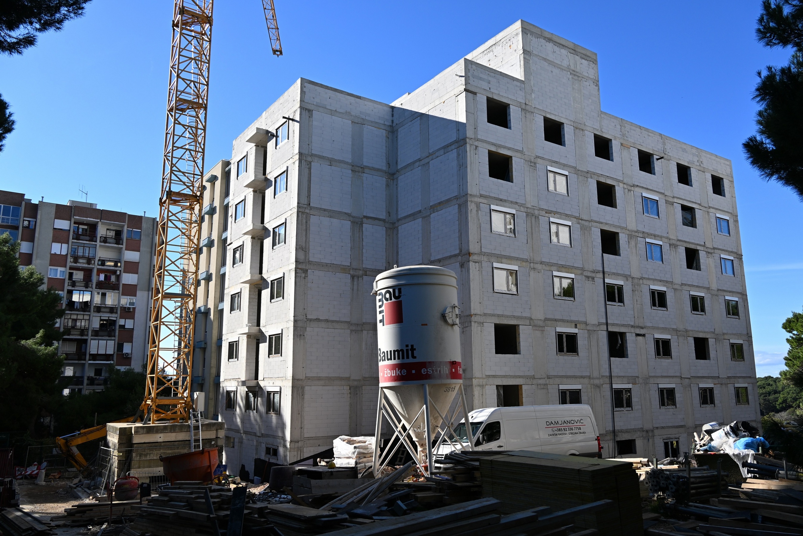 dogradnja doma za starije &Scaron;tiglić, zgrada, radovi