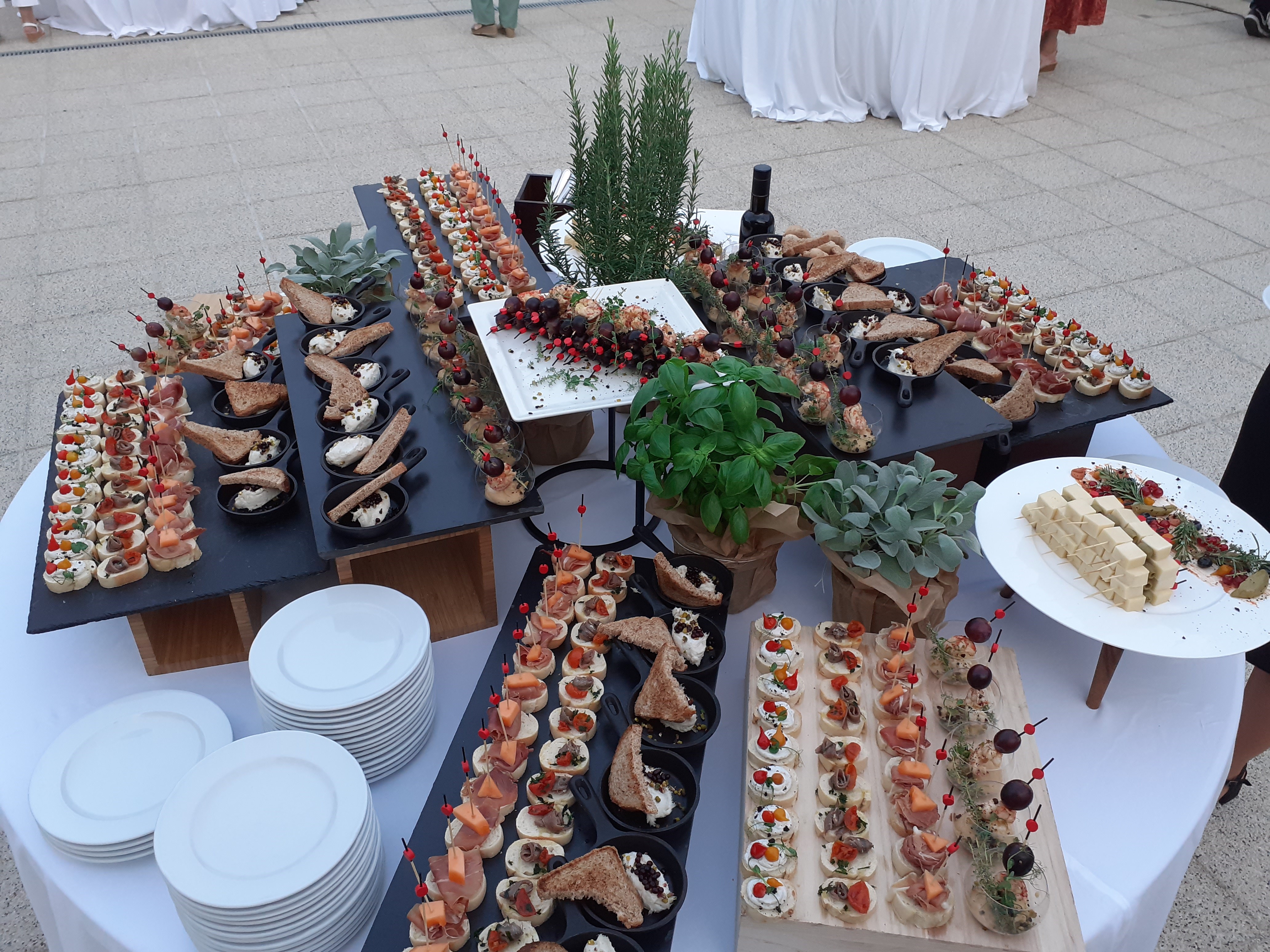 20220828_192512, svečana sjednica Novigrada, hrana