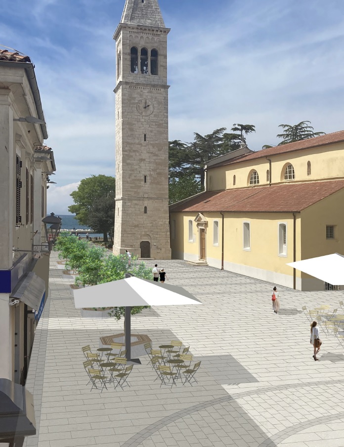 Novigrad trg -uređenje velikog trga