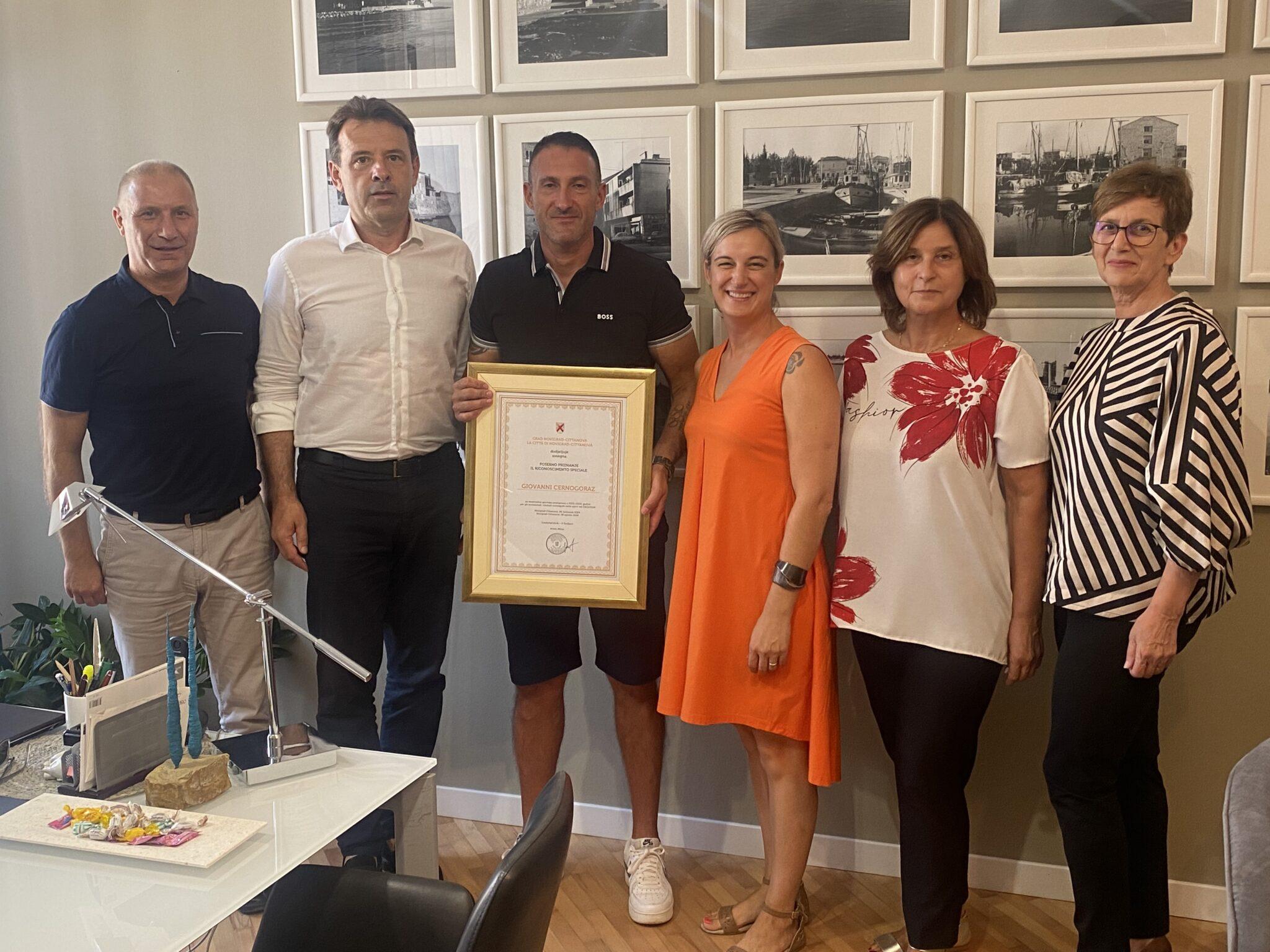 Giovanni Cernogoraz -nagrada