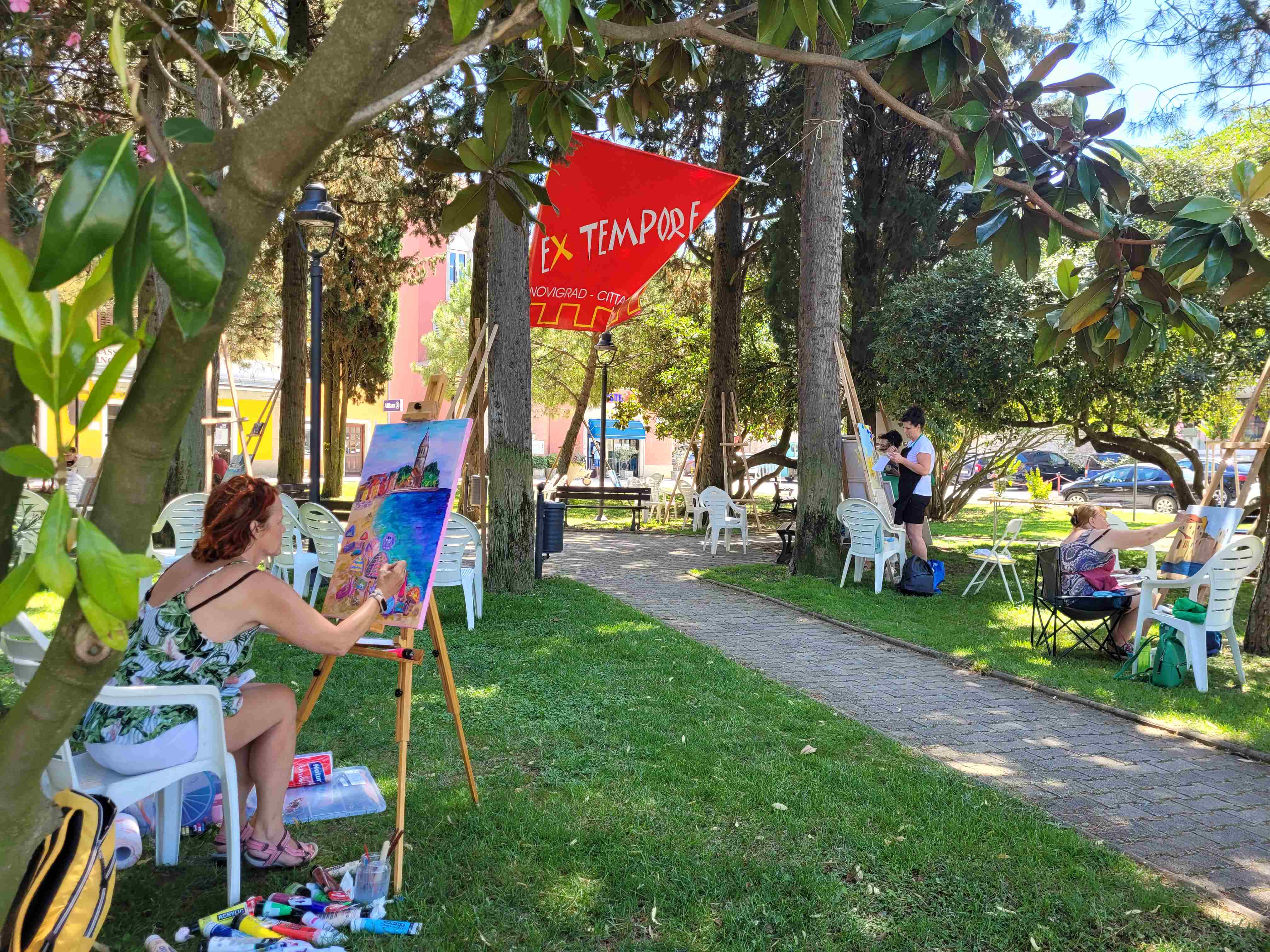 Park Food Fest Slikarski ex tempore