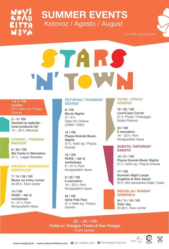 Stars_Town_Novigrad_kolovoz_2024 plakat