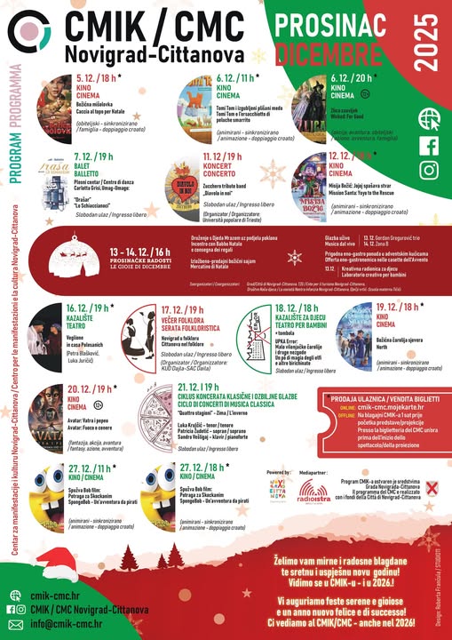 PROGRAM CMIK PROSINAC 2025