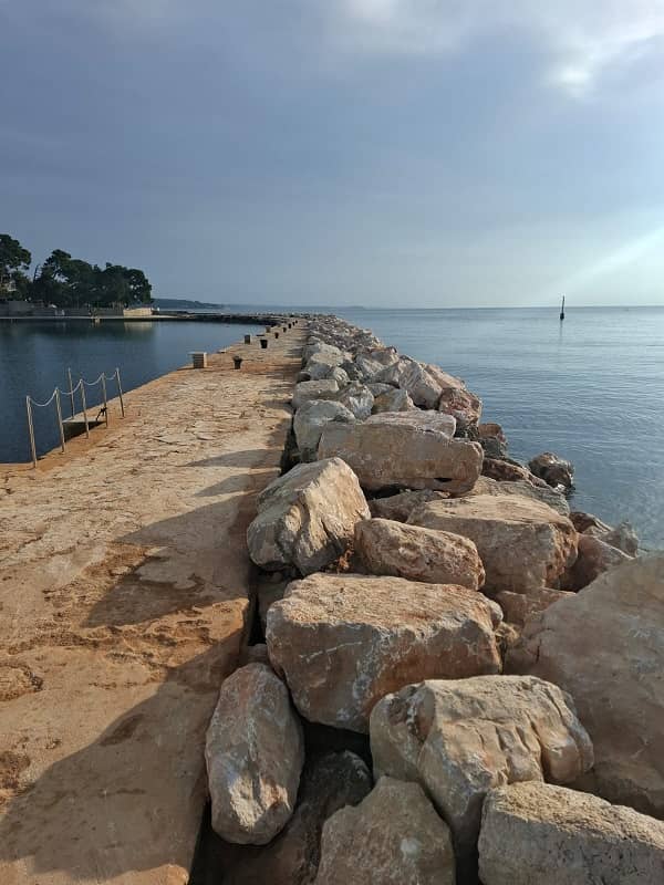 Novigrad panorama, diga, more3