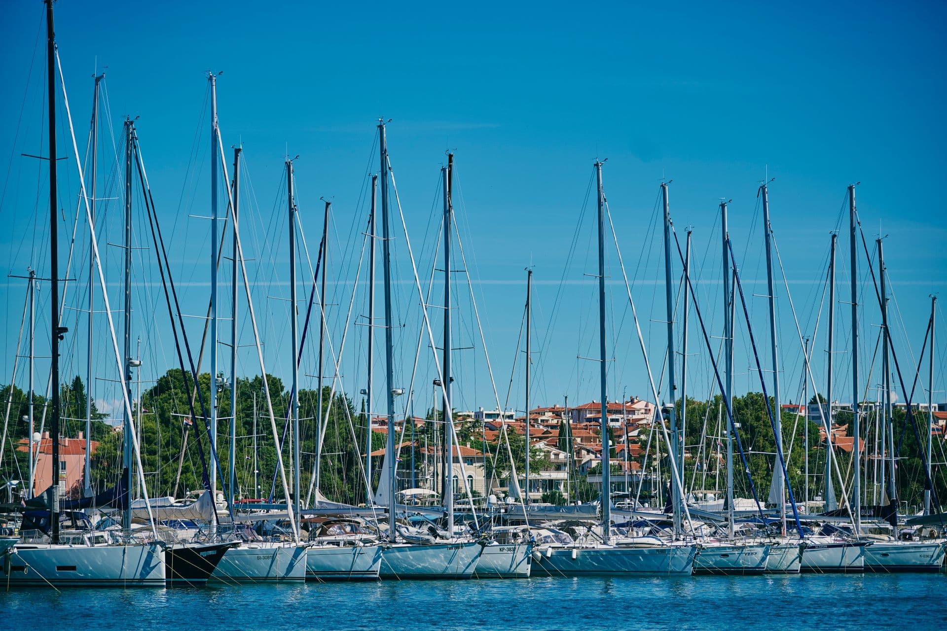 Novigrad,boats