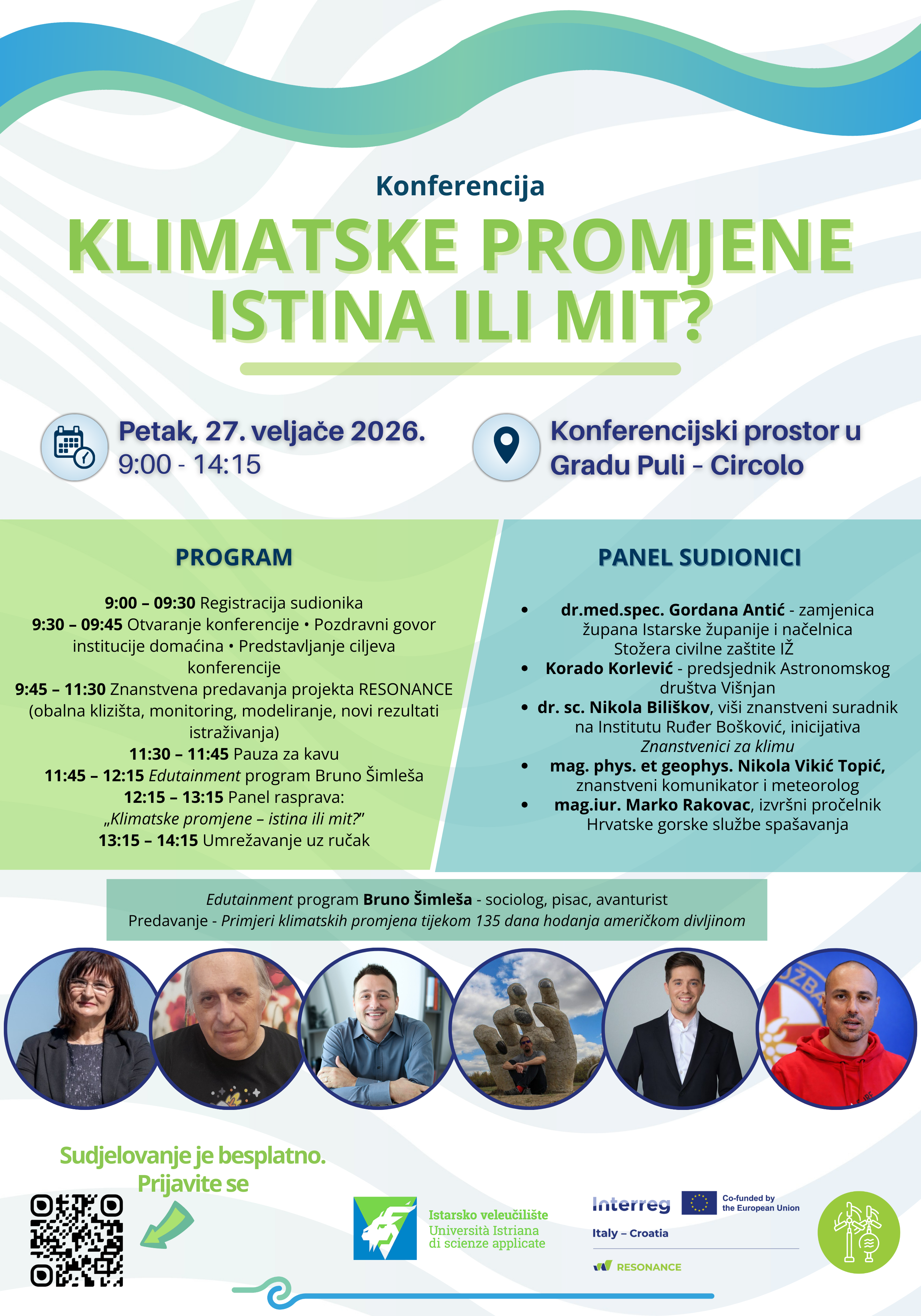 PLAKAT B1 klimatske promjene - istina ili mit