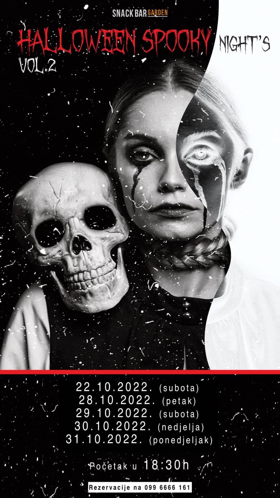 Halloween Umag plakat