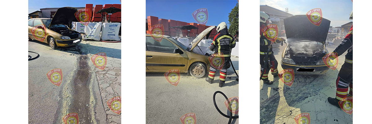 Umag auto požAR