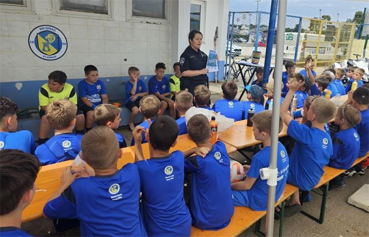 Dinamov kamp - policija - NK Umag