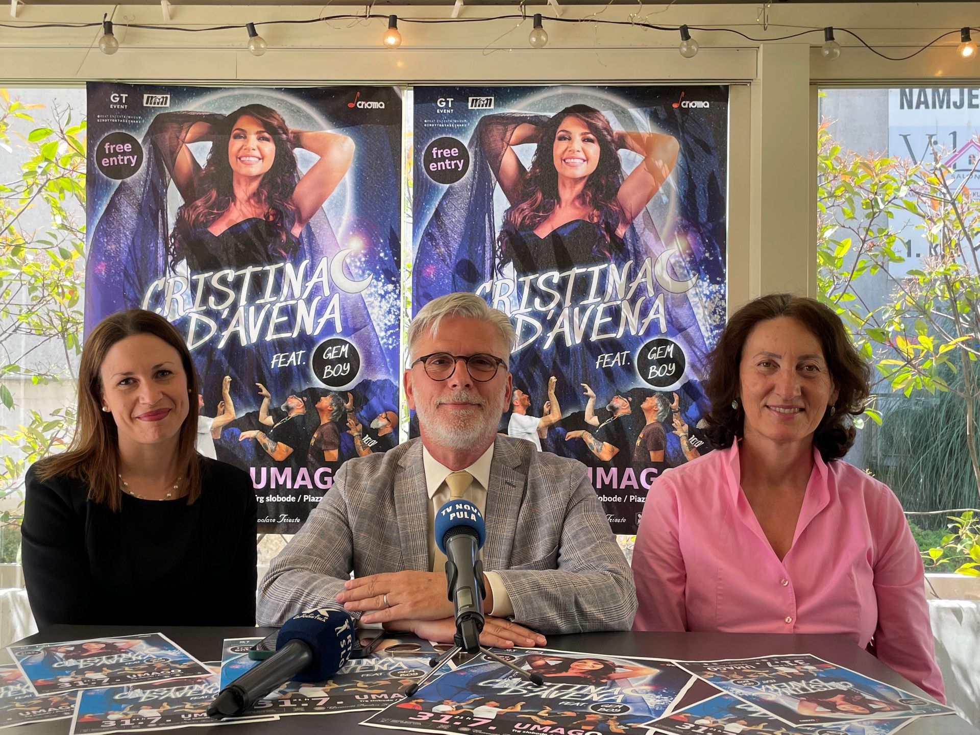 Press Cristina DAvena u Umagu