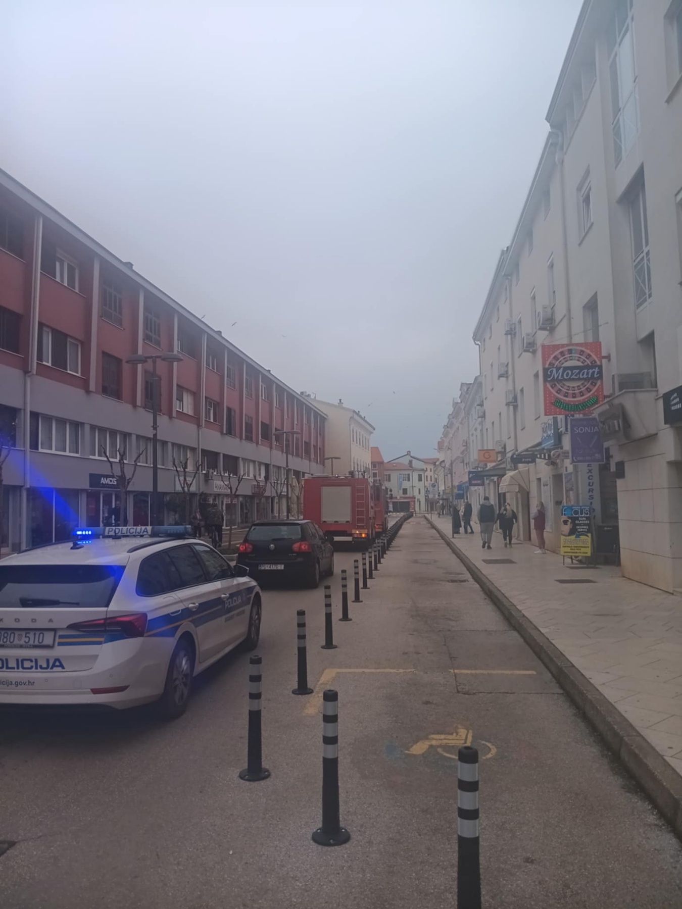 Vatrogasci na intervenciji u Umagu 1, 22-01-2025 (1)