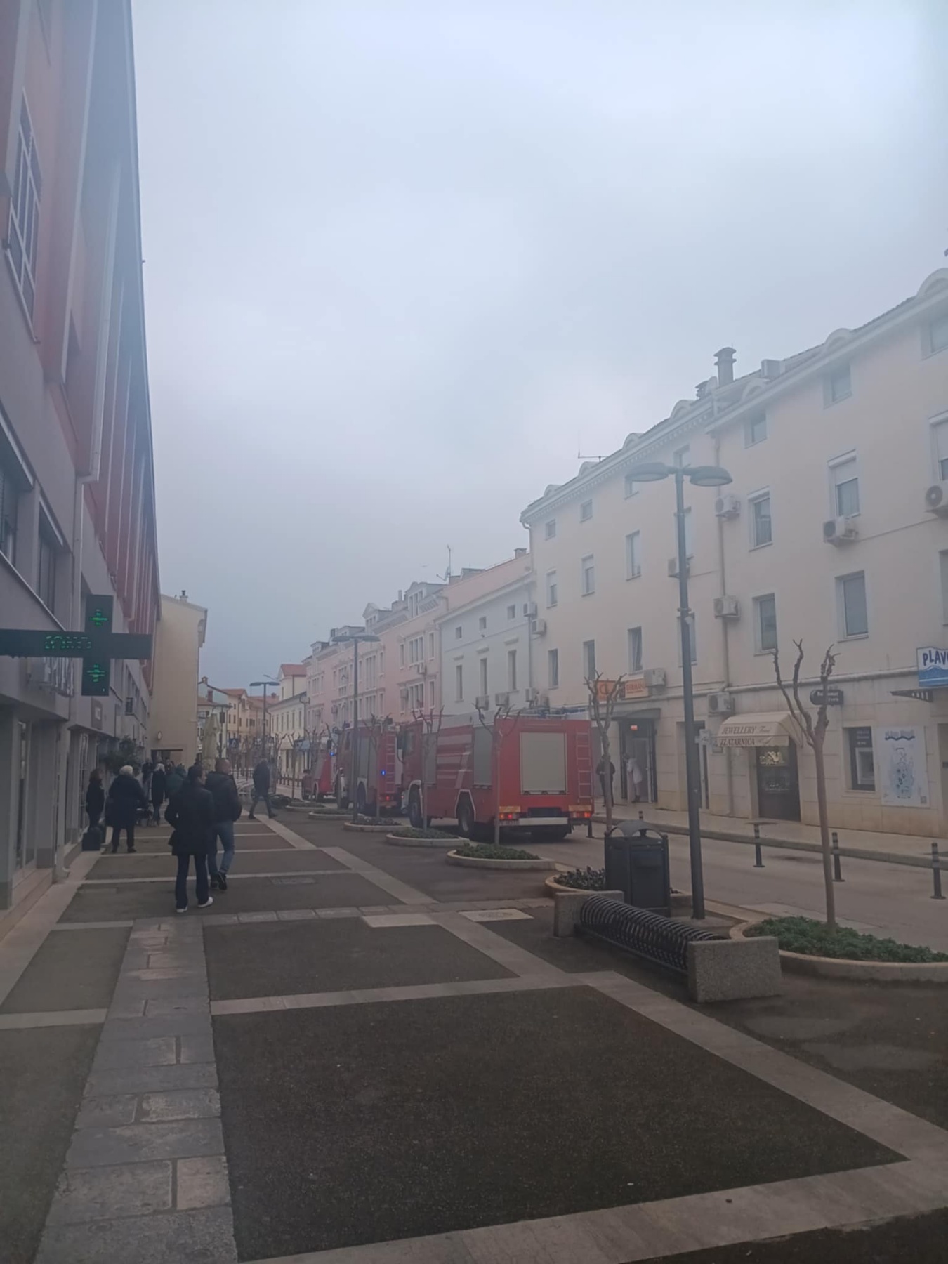 Vatrogasci na intervenciji u Umagu 2, 22-01-2025 (1)