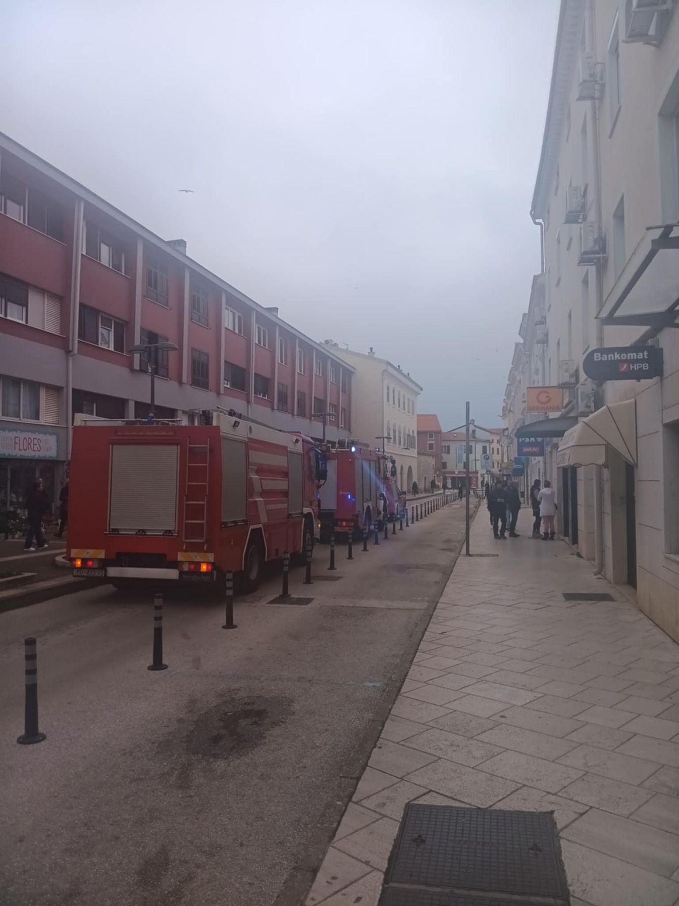 Vatrogasci na intervenciji u Umagu, 22-01-2025 (1)